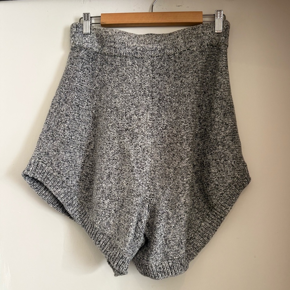 Free People Heathered Gray High Waist Shorts